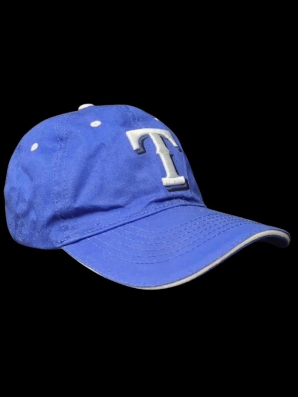 NEW BASEBALL CAP BLUE WITH WHITE "T" AND PANTHER ON SIDE